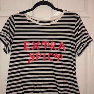 Kate spade “Extra Spicy” Tee